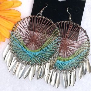 lane Bryant Jewelry - New! Large Boho Earrings Dream Catcher Dangles lane Bryant Jewelry - New! Large Boho Earrings Dream Catcher Dangles